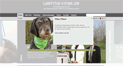 Desktop Screenshot of laetitiavitae.de